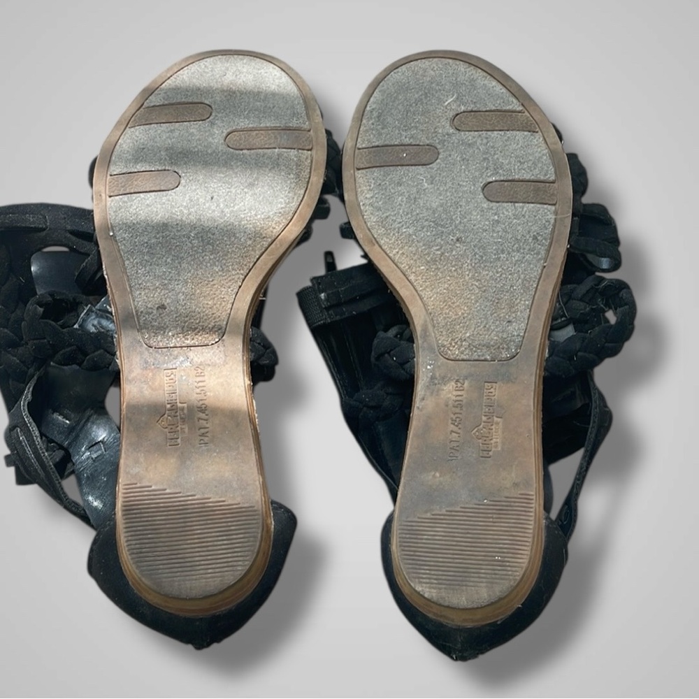 Fergalicious Black Strappy Gladiator Sandals - Picture 11 of 12